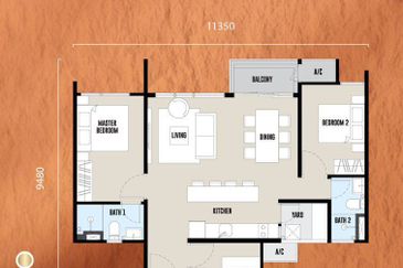 Setapak New Condo SkySanctuary 3 Rooms 2 Parking KL