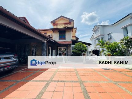 UK Perdana Semi-D Gated Guarded Renovated Spacious Land, Selangor, Ampang