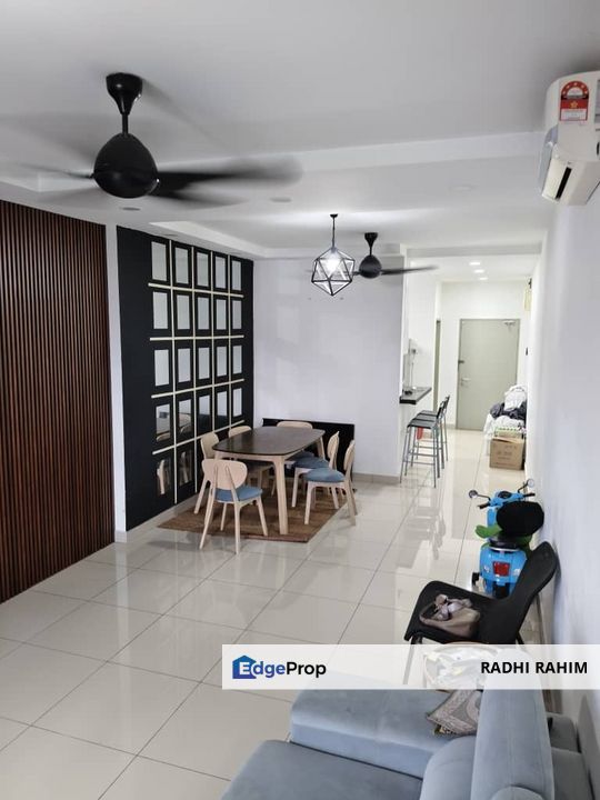 Saiz Besar 1500sqft Partly Furnished 5 Bilik PPAM Kepong KL, Kuala Lumpur, Kepong