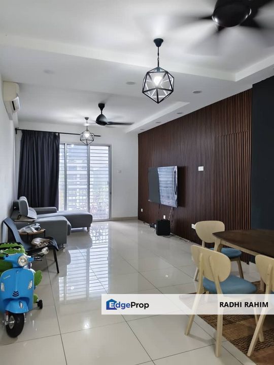 Saiz Besar 1500sqft Partly Furnished 5 Bilik PPAM Kepong KL, Kuala Lumpur, Kepong