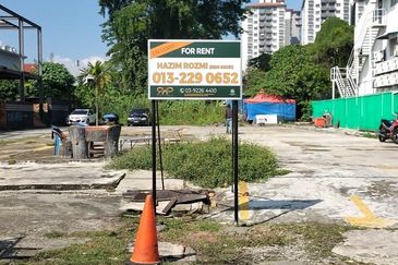 Prime Commercial Land for Rent at Ampang Utama Facing Mainroad