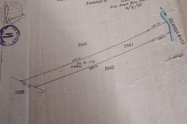 [GERAN INDIVIDU + SUNGAI] Tanah Mukim Pasangan Kuala Selangor 0.8 ekar