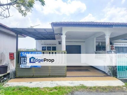 [END LOT + FACING OPEN] Single Storey Terrace Taman Kapar Permai Klang, Selangor, Kapar 