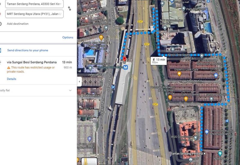 Taman Serdang Perdana Shop Apartment