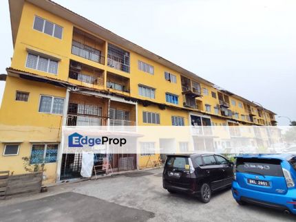 [MEDIUM COST + LUAS] GROUND FLOOR Apartment Taman Klang Indah Kampung, Selangor, Klang
