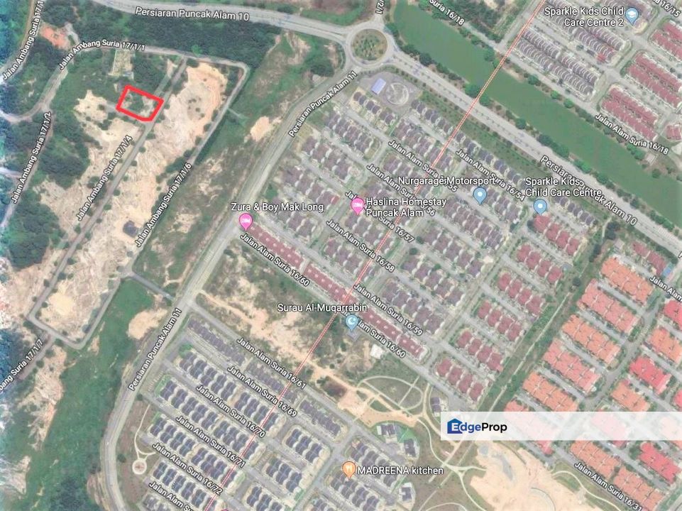 Corner Tanah Lot Banglo Taman Ambang Suria Puncak Alam Shah Alam 2 IJM, Selangor, Bandar Puncak Alam
