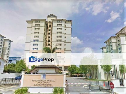 MURAH & 1050sqft Kristal Condominium Seksyen 7 Shah Alam View Heights, Selangor, Shah Alam