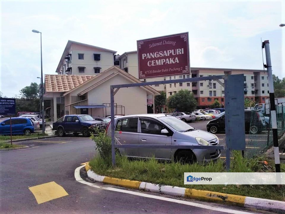 FREEHOLD Pangsapuri Cempaka Apartment Bandar Bukit Puchong 2, Selangor, Bandar Puteri Puchong