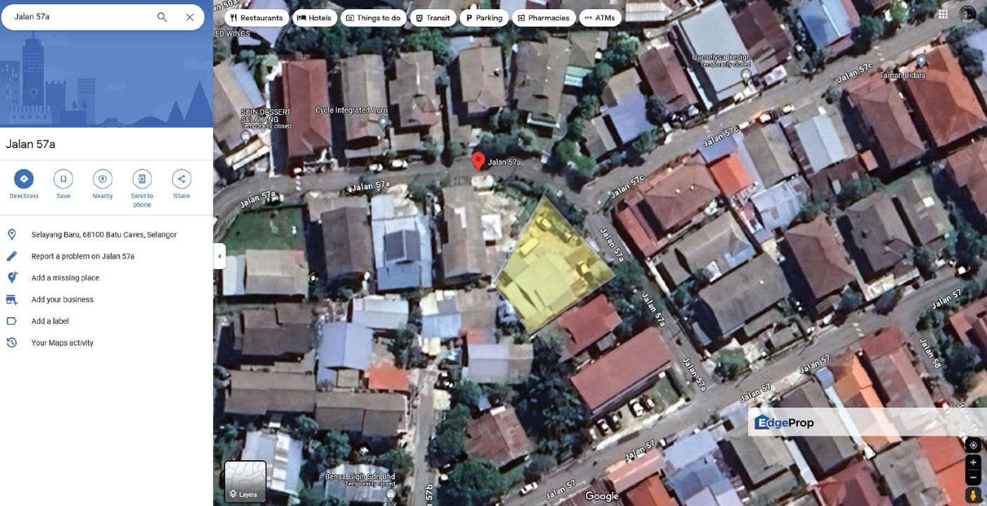 Single Storey Bungalow Lot Kg Selayang Baru, Batu Caves, Selangor, Selayang