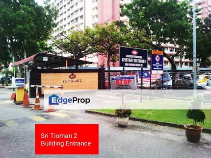 Near LRT Apartment Sri Tioman ii Taman Melati Setapak, Kuala Lumpur, Setapak