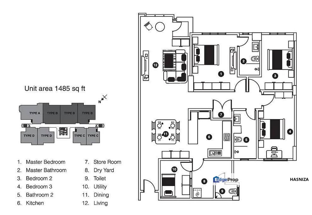 For Sale Royalle Condominium @ North Kiara Jalan Segambut Kuala Lumpur Freehold Non Bumi 1485sf, Kuala Lumpur, Segambut