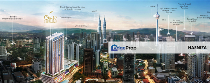 Quill Residence Jalan Sultan Ismail 753sf Freehold Non Bumi KLCC, Kuala Lumpur, KL City