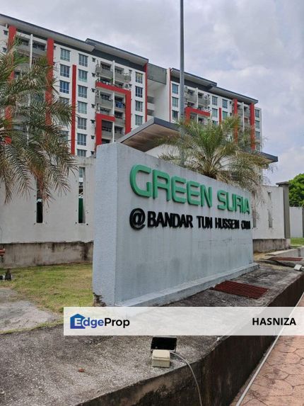 Sale Green Suria Apartment BTHO Non Bumi Freehold easy to rent out, Selangor, Cheras