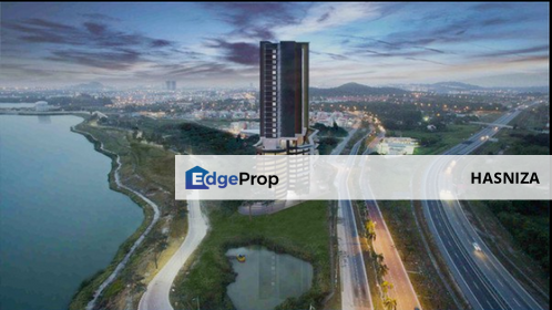 Sale apartment Saville D'Lake Puchong Nonbumi Vacant Balcony Lake View, Selangor, Puchong