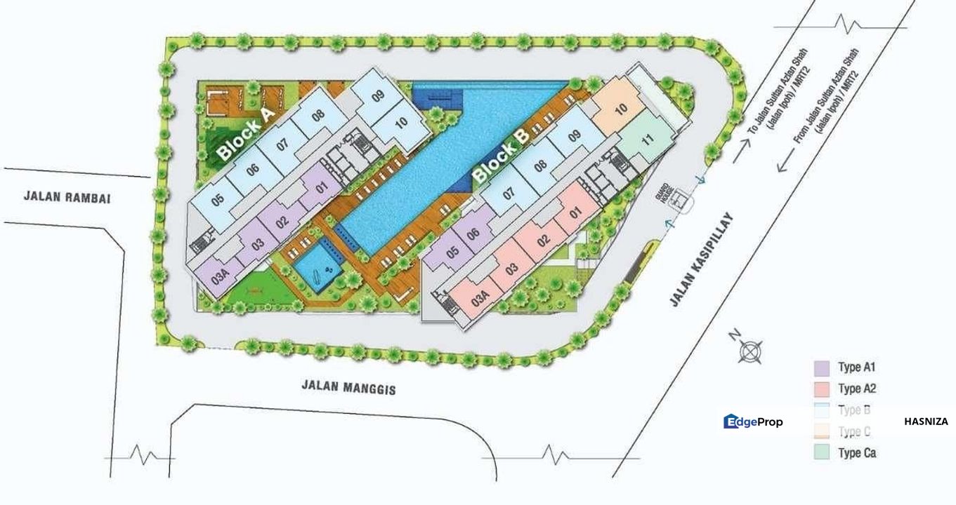 Sale apartment the birchjalan kasipillay kl freehold non bumi new unit, Kuala Lumpur, Jalan Ipoh