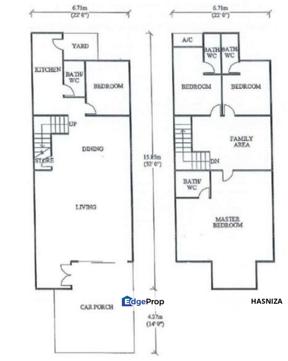 Sale 2 sty Terrace Jalan Elektron Denai Alam Freehold 1760sf, Selangor, Shah Alam