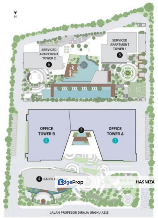 Sale Service Apt Dataran Atwater PJ 1206sf Leasehold by Paramount, Selangor, Petaling Jaya