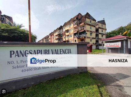 Pangsapuri Valencia For Sale Jalan Toko For Sale Taman Sri Muda For Sale, Selangor, Shah Alam