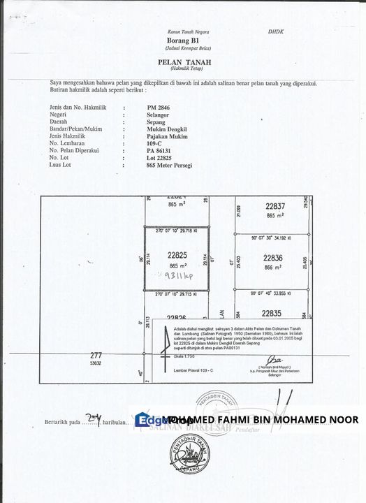 Bungalow Lot Bukit Damar Cyberjaya, Selangor, Cyberjaya