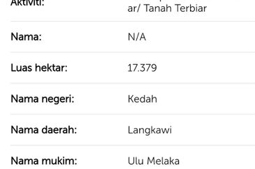 Pulau Langkawi 42.72 Acre