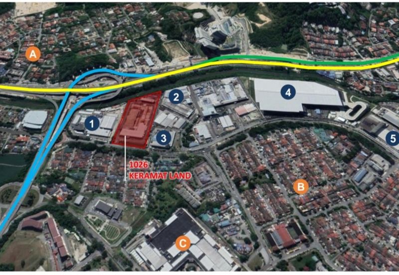 Industrial Land Keramat,Ampang Selangor