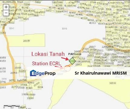 Tanah Komersil 9.05 ekar near ECRL station Maran, Pahang, 
