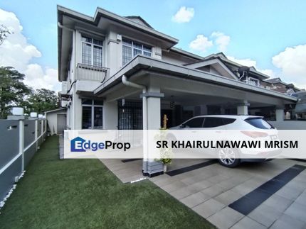 End lot facing Open Setia Impian 6, Selangor, Shah Alam