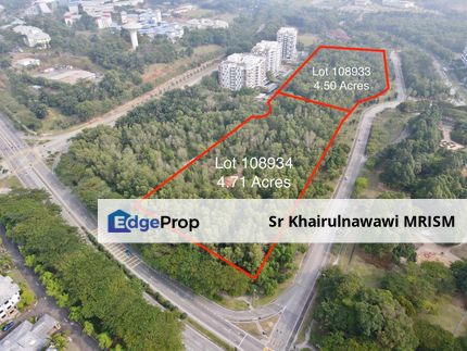 Commercial Land 9.217 ac plot ratio 5 cyberjaya, Selangor, Cyberjaya