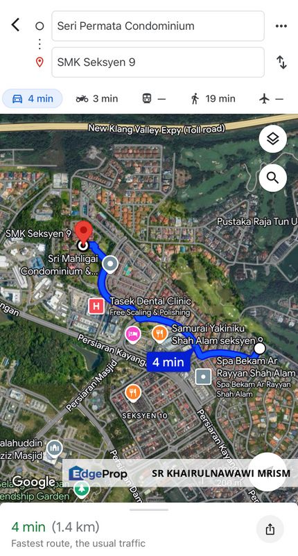Dekat sekolah Sri Permata Condo Seksyen 9, Selangor, Shah Alam