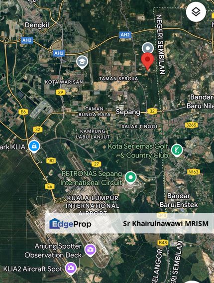 Tanah 4 ekar zoning residential Salak Tinggi, Selangor, Sepang