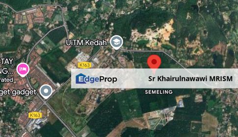 Tanah 35.937 ekar zon perumahan Merbok Kedah, Kedah, Sungai Petani