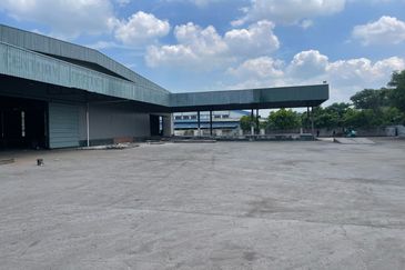 Solok Sultan Hishamuddin Detached Factory For Sale