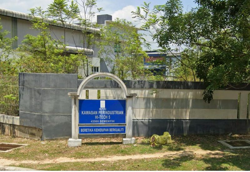 Industrial Land for Sale, Kawasan Perindustrian Hi-Tech 5, Semenyih 