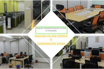 Taman Perindustrian Putra Puchong @ Detached Factory With 2 Storey Office (Corner)For Rent