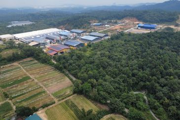 10 Acres Freehold Industrial Land For Sale Kampung Orang Asli Kuang, Rawang  