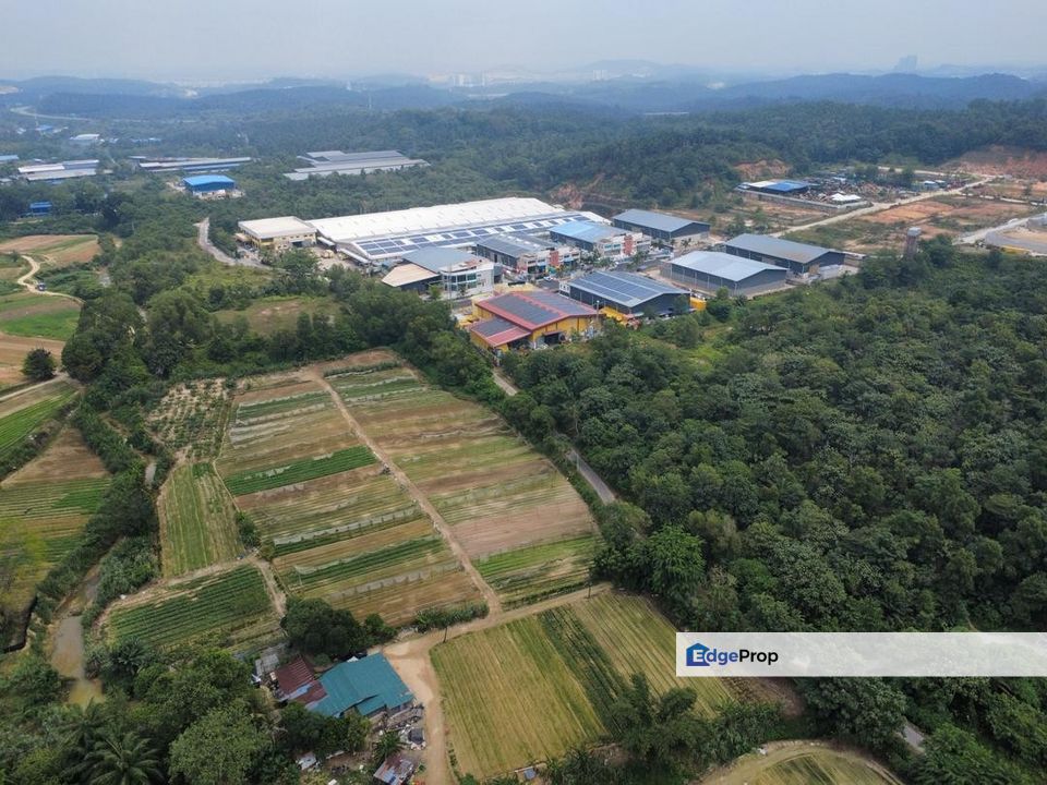 10 Acres Freehold Industrial Land For Sale Kampung Orang Asli Kuang, Rawang  , Selangor, Kuang