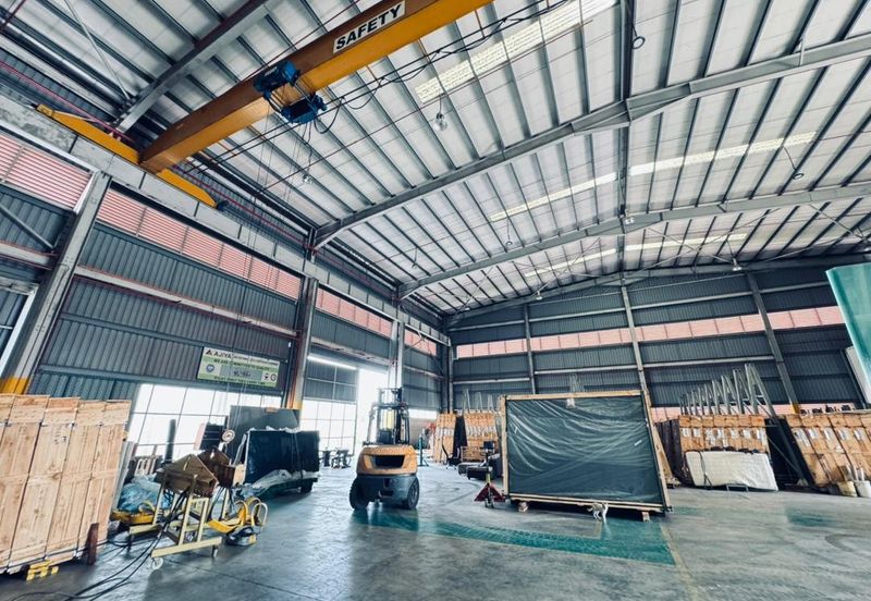 1.8 Acre Freehold Detached Factory For Sale, Bukit Kemuning, Klang