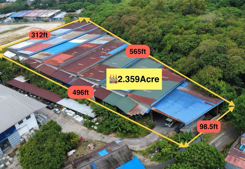  Industrial Land For Sale Kampung Baru Subang 