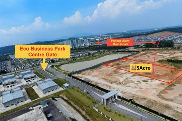 Eco Business Park Puncak Alam, 5 Acre industrial Land For Sale