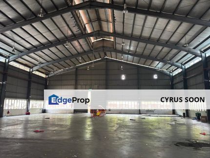 🏭 1.5 Sty Detached Warehouse Factory For Sale / Rent @ Taman Bukit Maluri, Kepong, Kuala Lumpur, Kepong