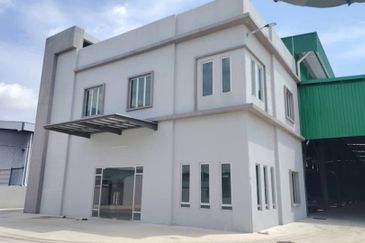 🏗️1 Acre FREEHOLD Detached Factory For Rent Sg Choh, Rawang