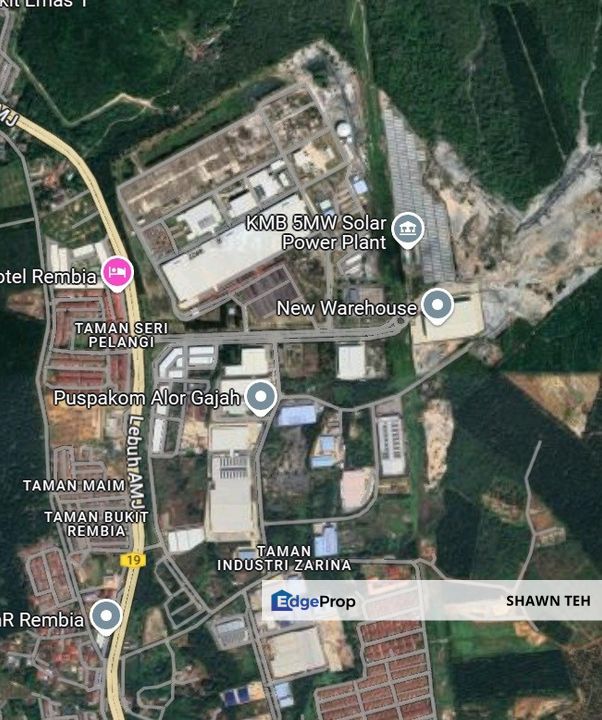 [FREEHOLD] 2.35 acres Industrial Land, Rembia, sell below bank value, Melaka, Alor Gajah
