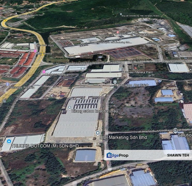 [FREEHOLD] 2.35 acres Industrial Land, Rembia, sell below bank value, Melaka, Alor Gajah