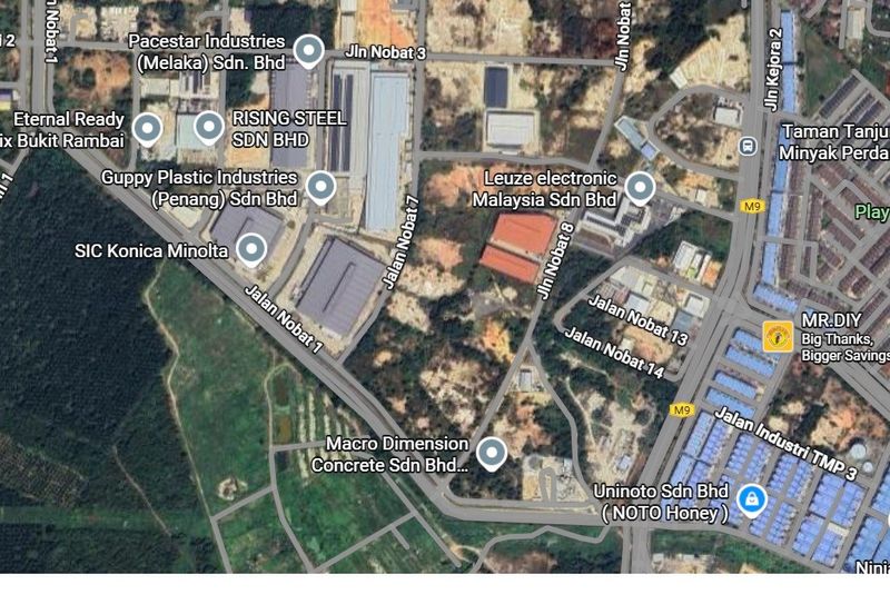 Freehold 66,700 sqft Industrial lot, Tanjung Minyak 