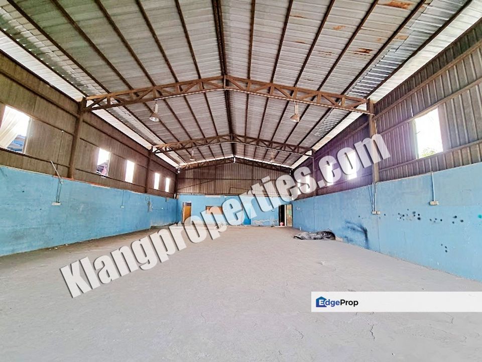 Kampung jawa, batu 4, land with factory for sale Land area 0.5 acres