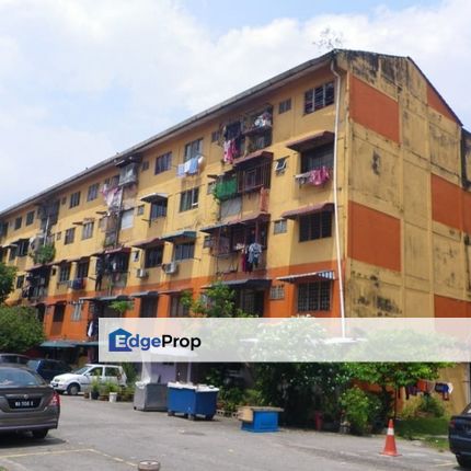 TAMAN DESARIA, LOW COST FLAT FOR SALE, 1ST FLOOR!! 600SF, Selangor, Petaling Jaya