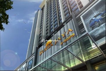 Corner Unit Studio Apartment Suria Jaya for Sale at Seksyen 16, Shah Alam.