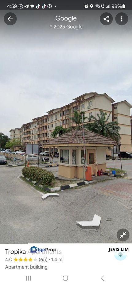 Tropika Apartment Bandar Bukit Tinggi Klang 850sqft Corner , Selangor, Port Klang