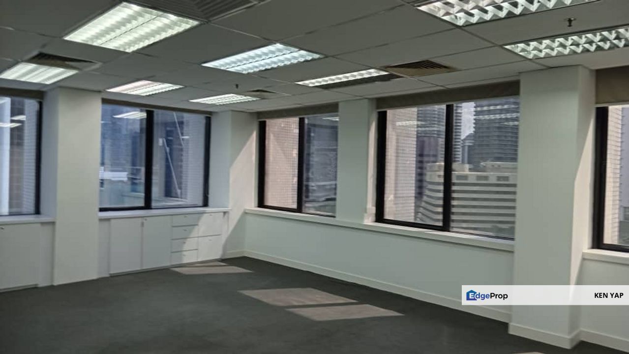 9,650sf - Partly Fitted Office For Rent @ Plaza OSK, KLCC, Kuala Lumpur, KLCC