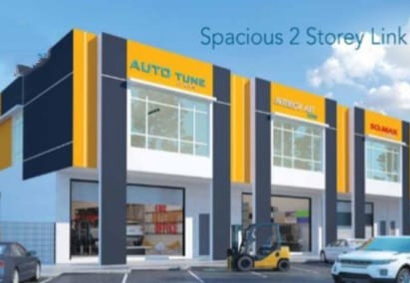 Brand New 30x75 - 2 Storey Link Factory @ Ampang